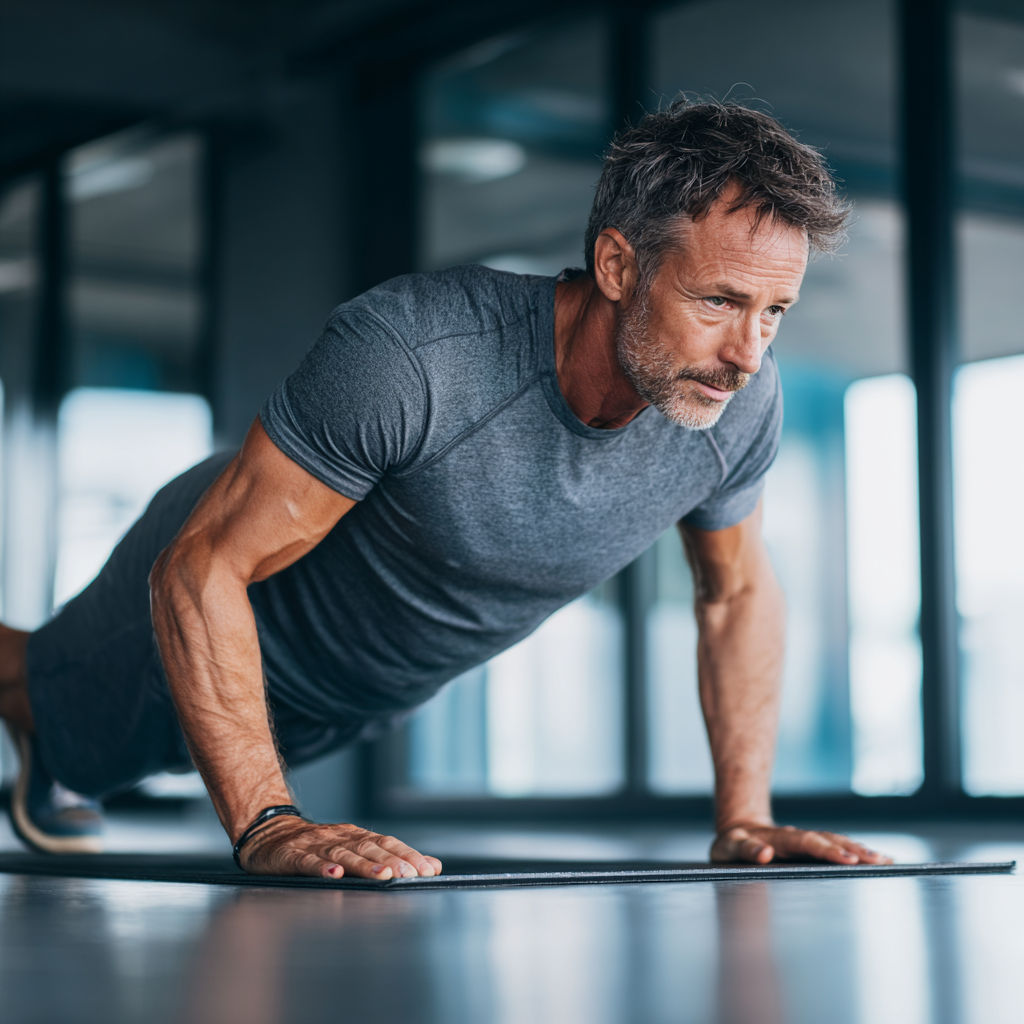 Exerciții de forță funcțională adaptate pentru persoane mature